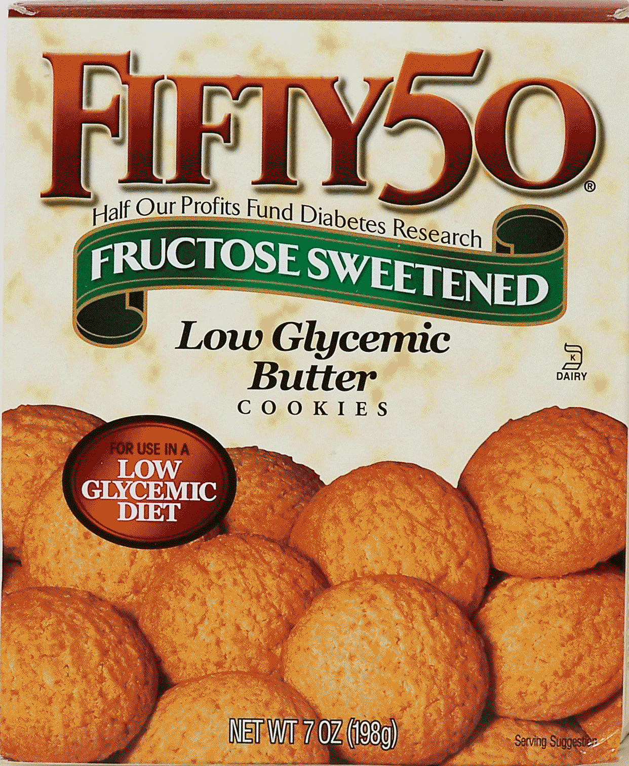 Fifty 50&nbsp;Fructose Sweetened&nbsp;sugar free butter cookies Full-Size Picture